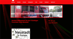 Desktop Screenshot of ffw-halle-neustadt.com